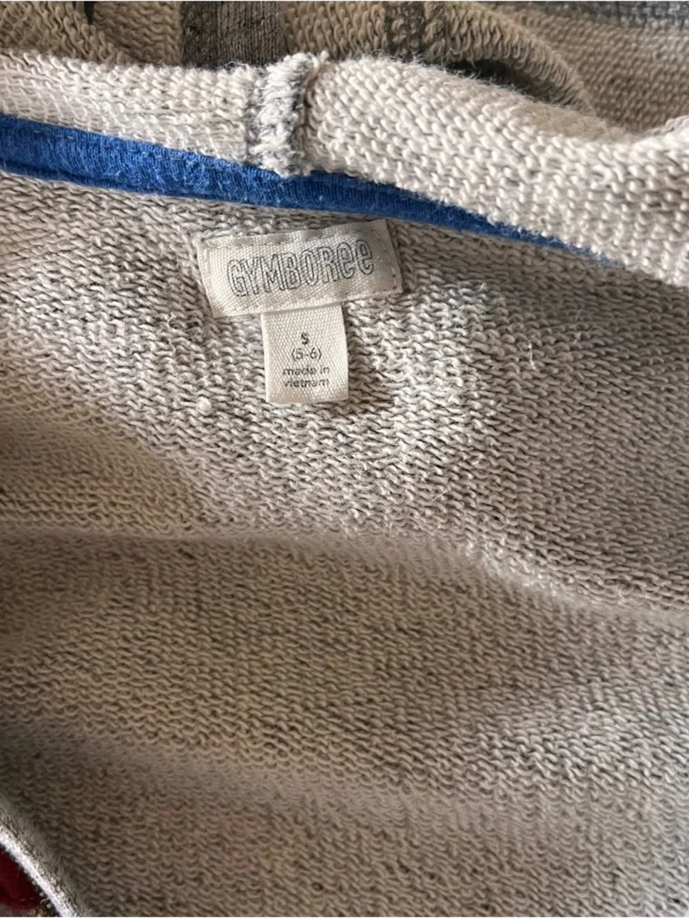 zip-up hoodie